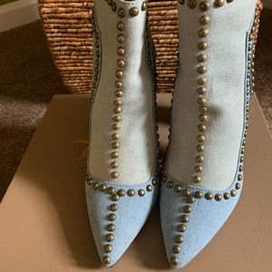Denim Joss Ankle Boot
